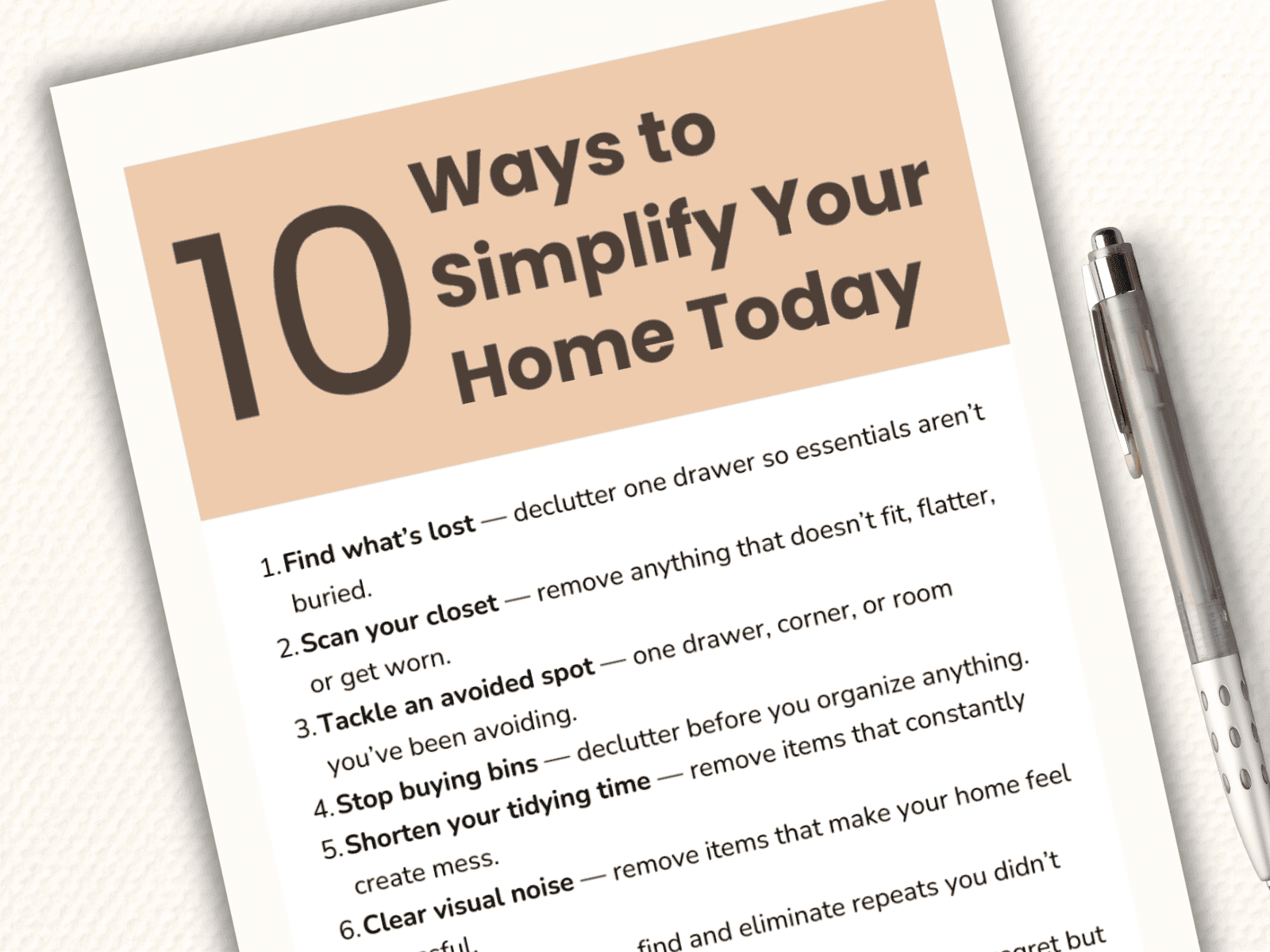 Do You Have Too Much Stuff? 10 Ways to Know for Sure - Organize Every Room