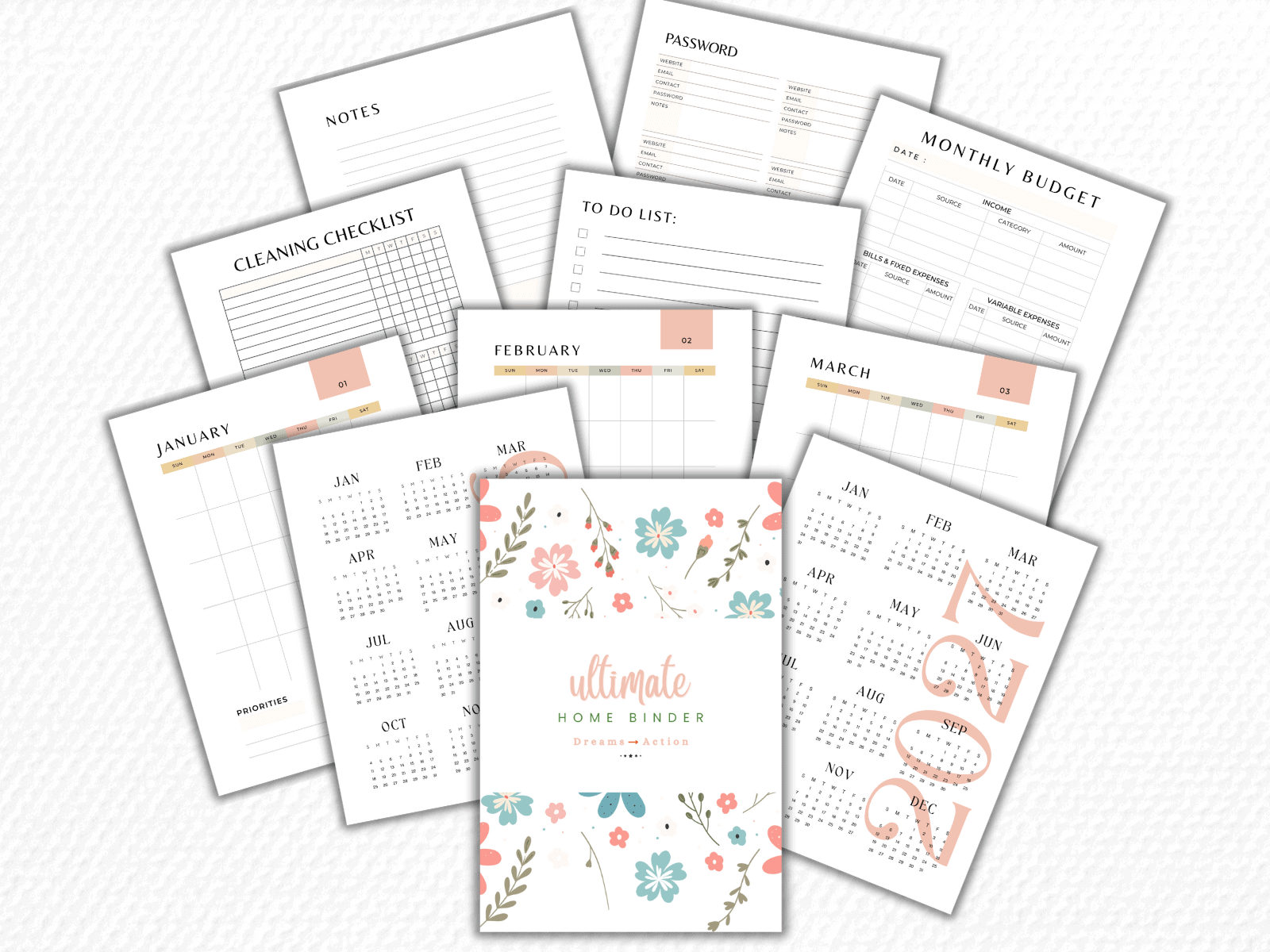 Ultimate Home Binder With Free Printables! - Organize Every Room