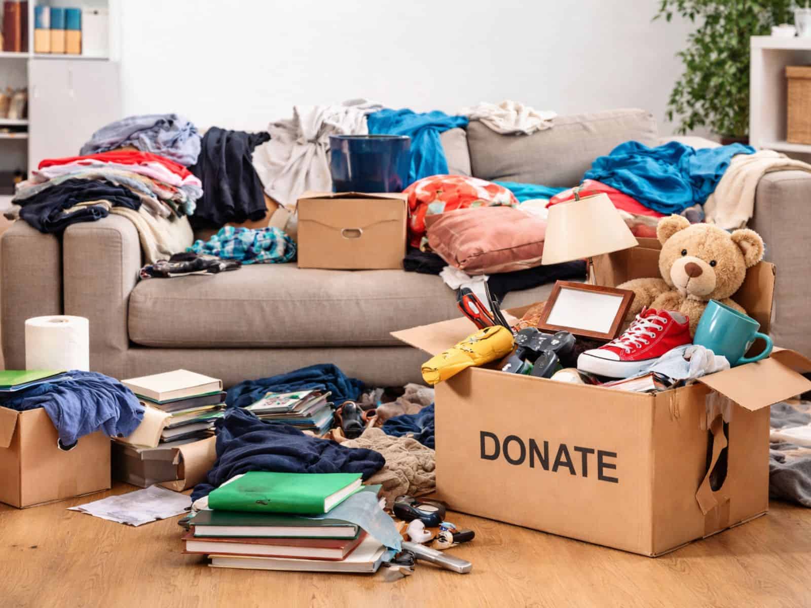 How to Declutter Your Space for a Clearer Mind - Lemon8 - How To Declutter Living Room